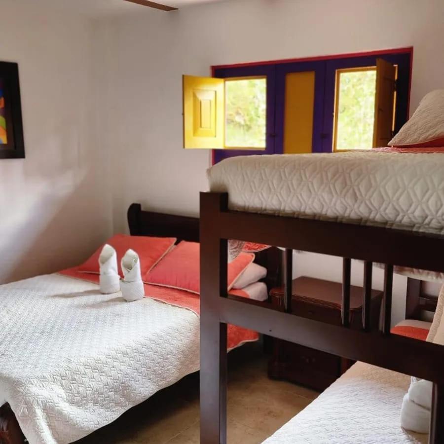 Hostal Palmas De Cocora Hostel Salento Ngoại thất bức ảnh