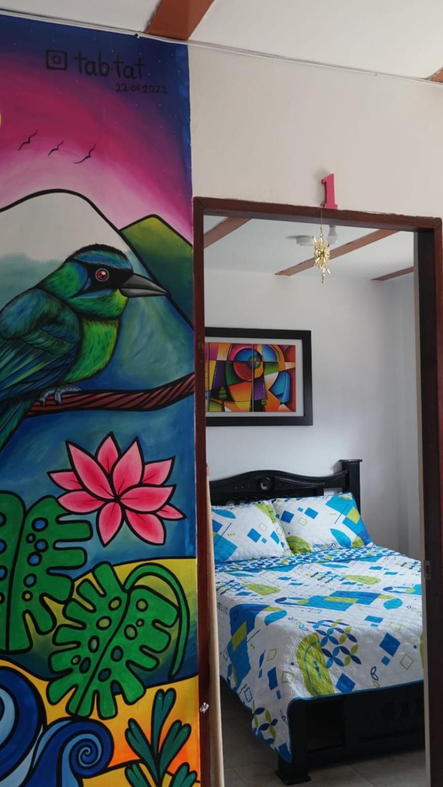 Hostal Palmas De Cocora Hostel Salento Ngoại thất bức ảnh